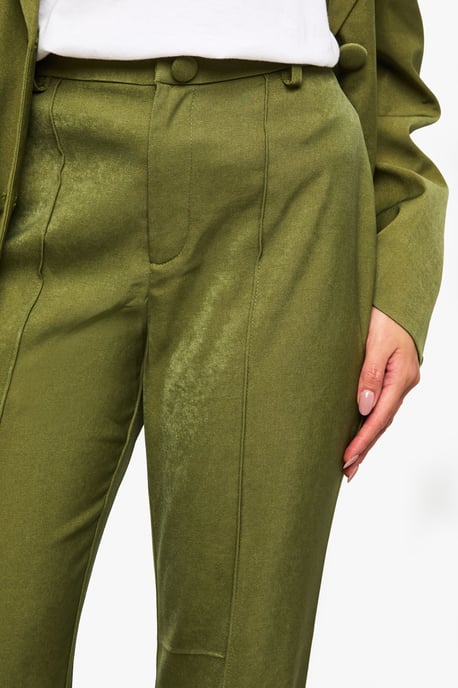 Tailored Slim Flare Trousers - Image 4
