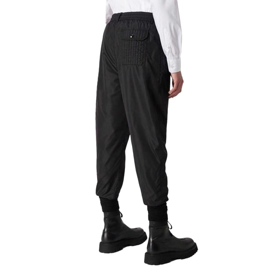 Emporio Armani Byxor med elastisk midja för män (Svart) - Image 2