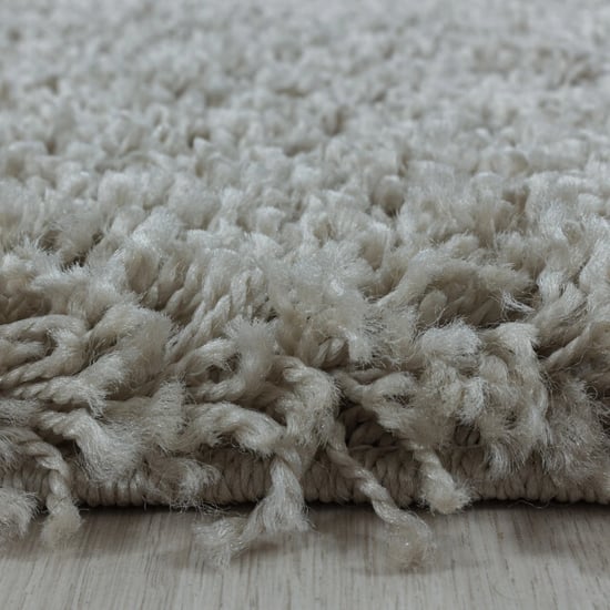 Muratap Monaco soft shaggy hoogpolig vloerkleed beige- 80x250 cm - Image 2
