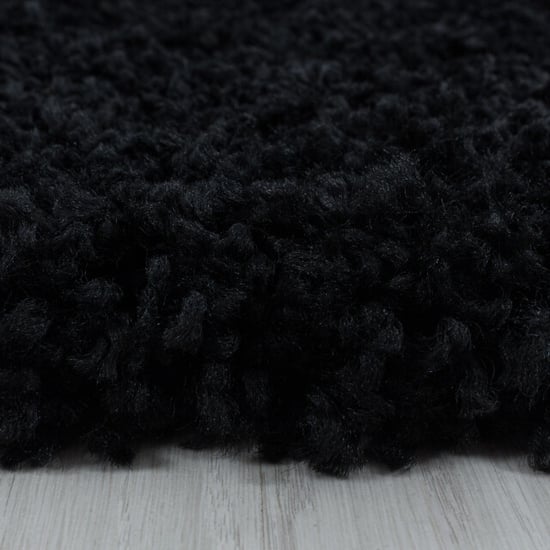 Muratap Monaco soft shaggy hoogpolig vloerkleed black- 200x290 cm - Image 2