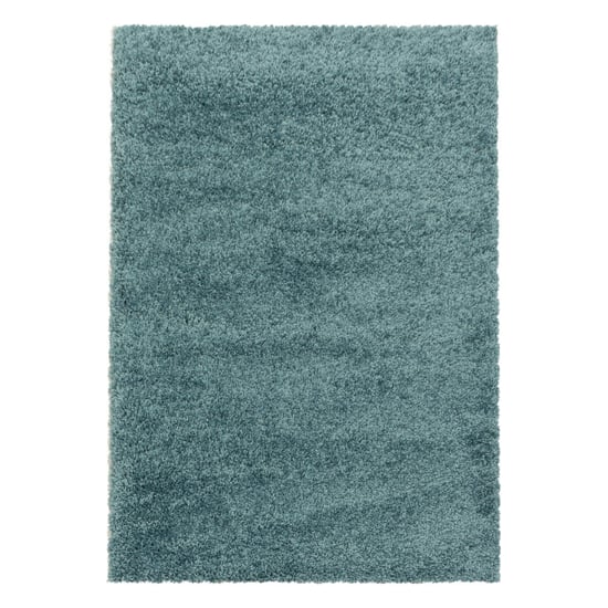 Muratap Monaco soft shaggy hoogpolig vloerkleed blauw / 60x110 cm - Image 2