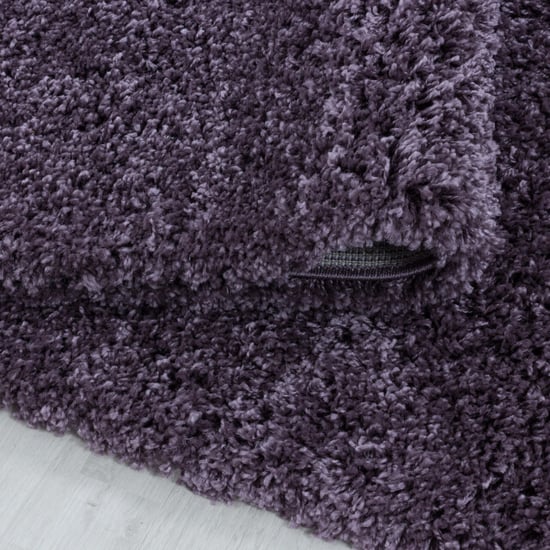 Muratap Monaco soft shaggy hoogpolig vloerkleed lila / 100x200 cm - Image 2