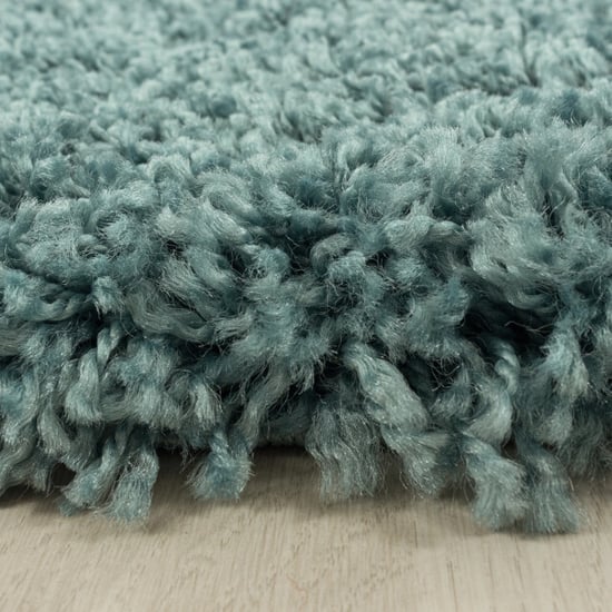Muratap Monaco soft shaggy hoogpolig vloerkleed blauw / 60x110 cm - Image 3