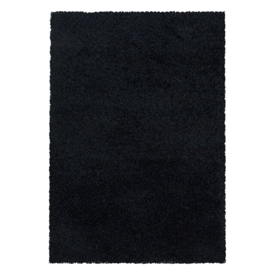Muratap Monaco soft shaggy hoogpolig vloerkleed black- 200x290 cm - Image 3