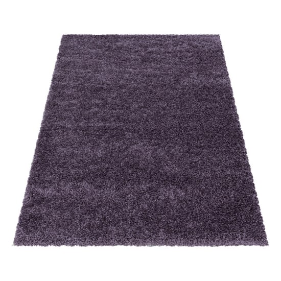 Muratap Monaco soft shaggy hoogpolig vloerkleed lila / 100x200 cm - Image 3