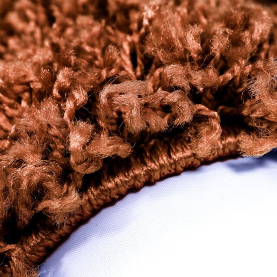 Muratap Basic shaggy vloerkleed terra / oranje hoogpolig- 80x150 cm - Image 3