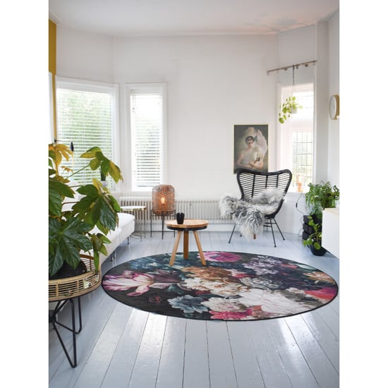 Home67 Vloerkleed flores rond ø120 cm - Image 4