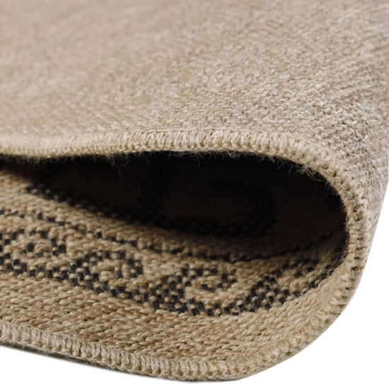 Muratap Natur vloerkleed floral rond buitenkleed sisal laagpolig indoor en outdoor 120 cm rond - Image 2