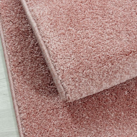 Muratap Basics effen vloerkleed roze laagpolig- 200x290 cm - Image 2