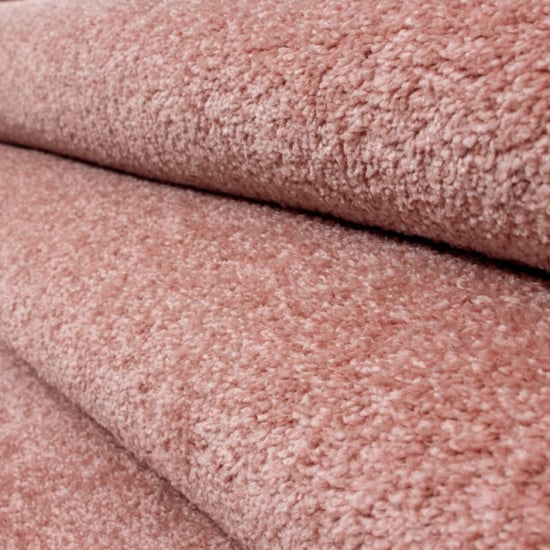 Muratap Basics effen vloerkleed roze laagpolig- 200x290 cm - Image 3
