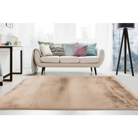 Muratap Ethernity luxe fluffy soft vloerkleed hoogpolig effen tapijt - 120x170 cm - Image 4