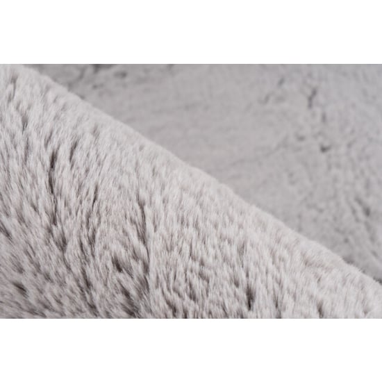 Muratap Ethernity luxe fluffy soft vloerkleed hoogpolig effen tapijt grijs- - Image 2