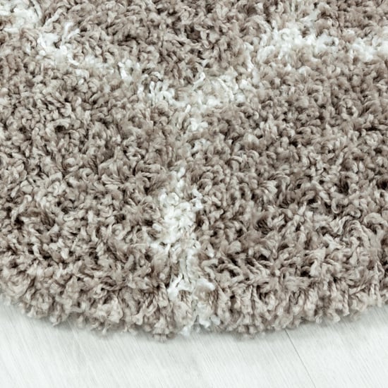 Muratap Opera soft shaggy rond hoogpolig vloerkleed 200 cm rond - Image 3