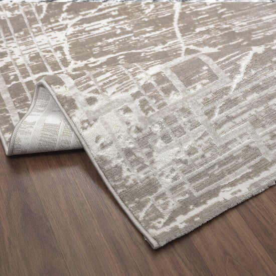 Muratap Fashion relax marmer laagpolig vloerkleed modern luxe creme - - Image 4
