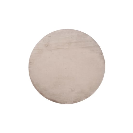 Muratap Paradise fluffy soft vloerkleed hoogpolig effen tapijt wit- 160 cm rond - Image 3