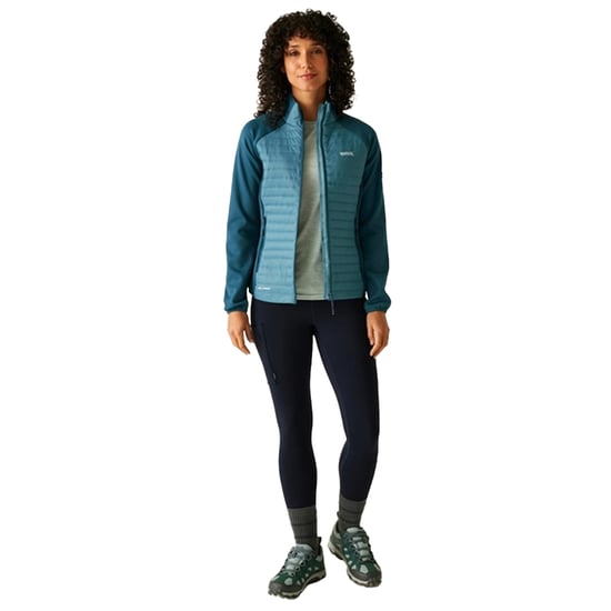 Regatta Dames/Dames Clumber Hybride Jas (Blauw) - Image 6