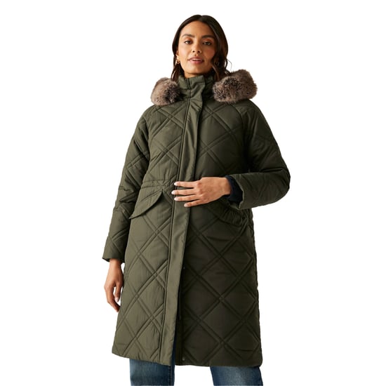 Regatta Womens/Ladies Freyla Padded Jacket (Dark Khaki) - Image 4