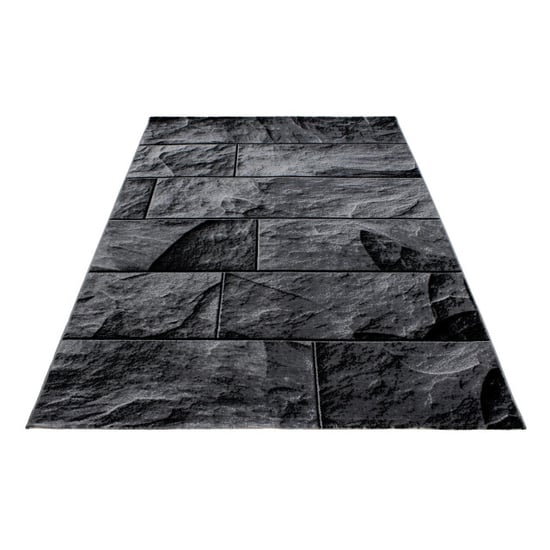 Muratap Parma design vloerkleed / grijs laagpolig- 120x170 cm - Image 2