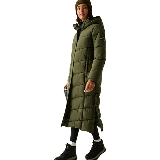 Regatta Womens/Ladies Eloria Padded Jacket (Dark Khaki) - Image 4