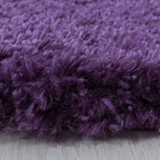 Muratap Pearl soft hoogpolig vloerkleed / lila- 200x290 cm - Image 2