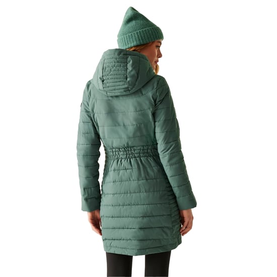 Regatta Womens/Ladies Andria Padded Jacket (Spruce Green) - Image 5