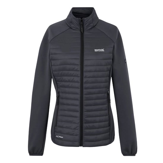 Regatta Womens/Ladies Clumber Hybrid Jacket (Seal Grey) - Image 1