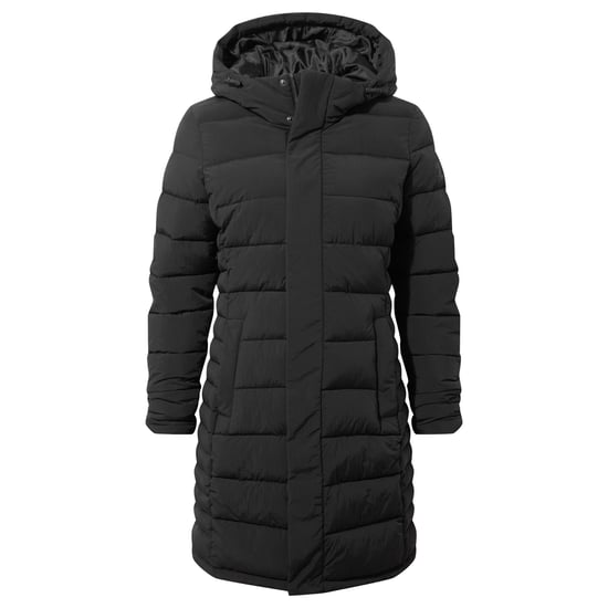 Kirkham Womens Padded Long Jacket - Black - Image 5
