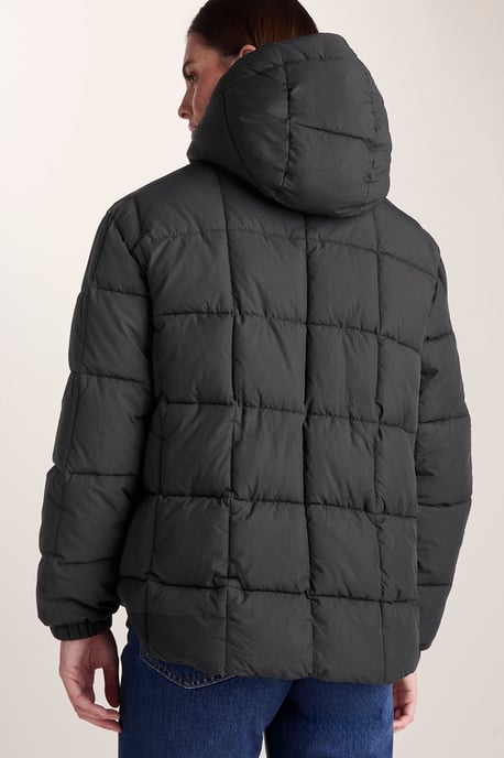 Else Womens Heavy Padded Short Jacket - Black - Image 2