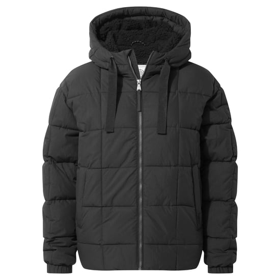 Else Womens Heavy Padded Short Jacket - Black - Image 5