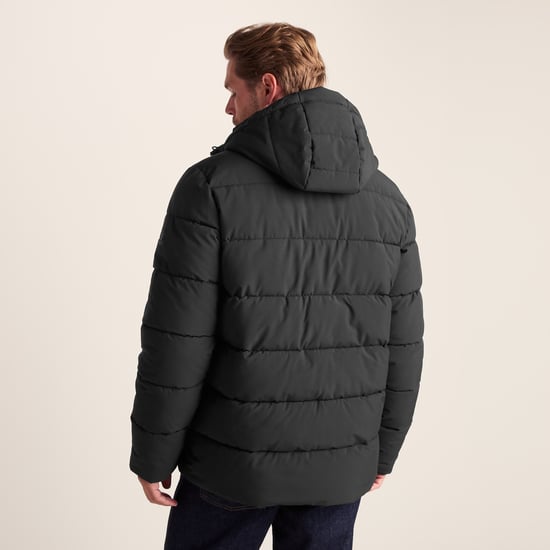 Tunnard Mens Padded Short Jacket - Black - Image 2
