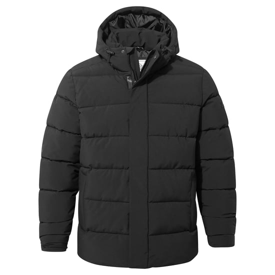 Tunnard Mens Padded Short Jacket - Black - Image 5
