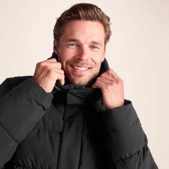 Tunnard Mens Padded Short Jacket - Black - Image 6
