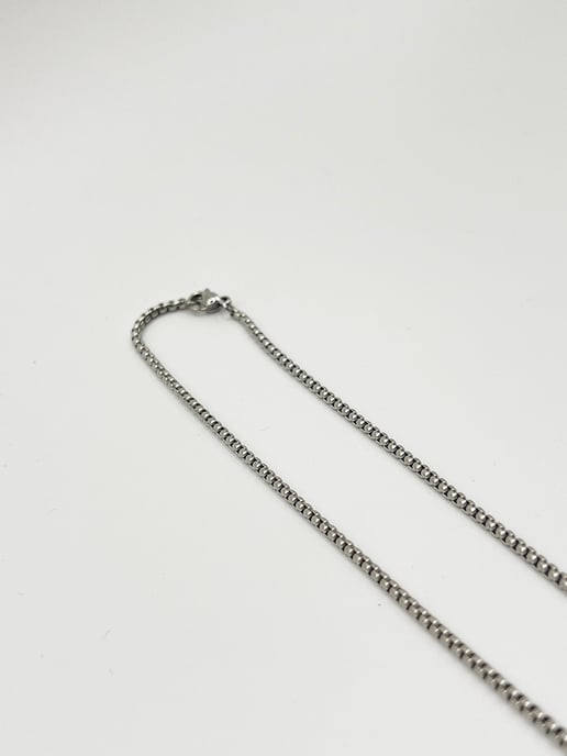 Chain Necklace with Ring Charm - Image 4
