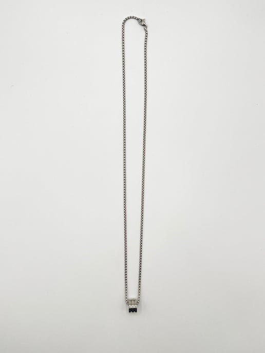 Chain Necklace with Ring Charm - Image 5