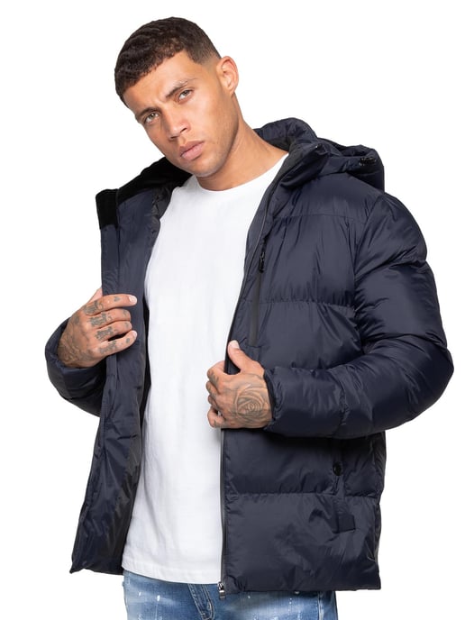 Kruze | Mens Hooded Puffer Jacket - Image 2