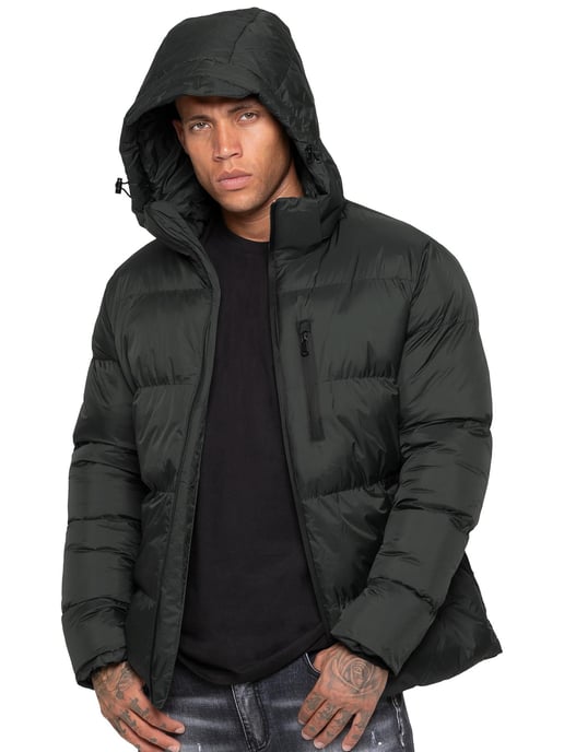 Kruze | Mens Hooded Puffer Jacket - Image 2