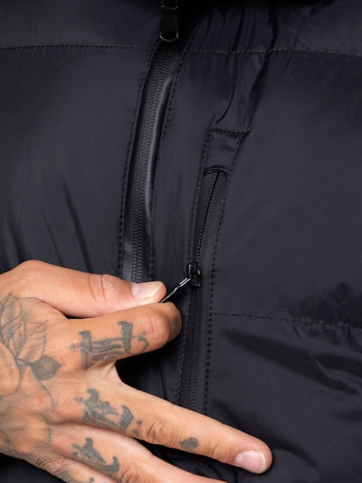 Kruze | Mens Hooded Puffer Jacket - Image 3