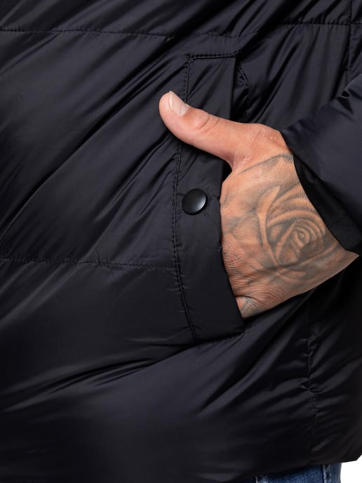 Kruze | Mens Hooded Puffer Jacket - Image 4