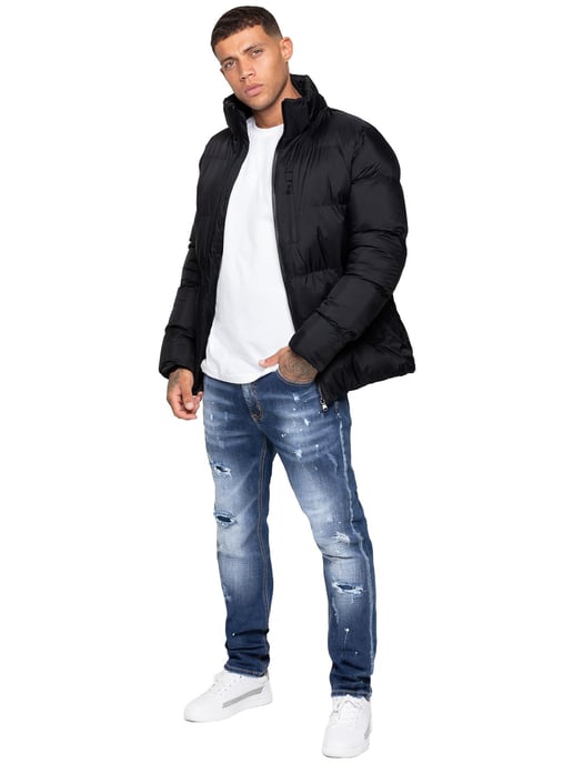 Kruze | Mens Hooded Puffer Jacket - Image 5