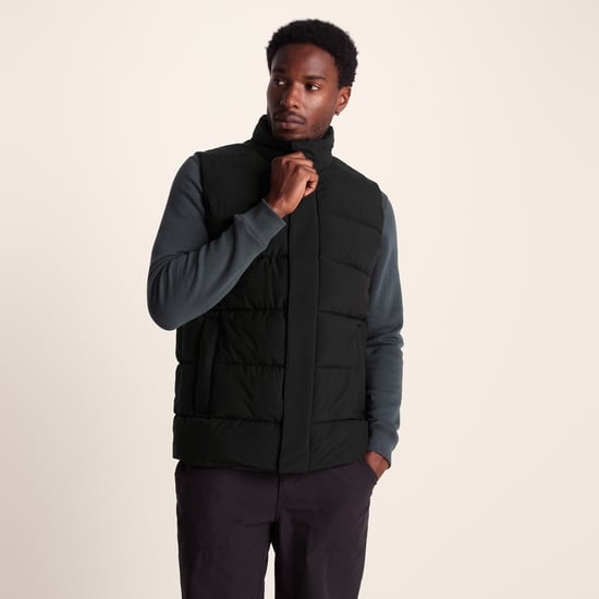 Leighton Mens Padded Gilet - Black - Image 1