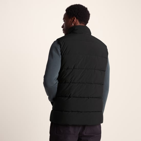 Leighton Mens Padded Gilet - Black - Image 2