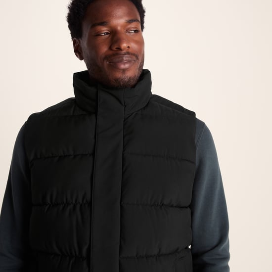 Leighton Mens Padded Gilet - Black - Image 6