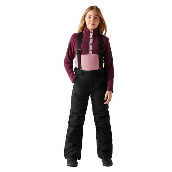 Dare 2B Skibroek Pow II Waterdicht voor Kinderen/Kinderen (Zwart) - Image 4