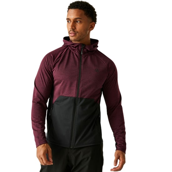 Dare 2B Heren Assimilate III Core Stretch Midlayer (Vijg/Zwart) - Image 4