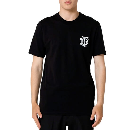 Mens T Shirts Crew Neck Embroidered Logo Cotton Short Sleeve Summer Tee S-2XL - Image 1