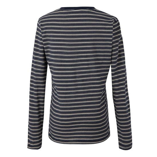 Regatta Långärmad t-shirt - damer/kvinnor Federica (Marinblått/ljus vanilj) - Image 2