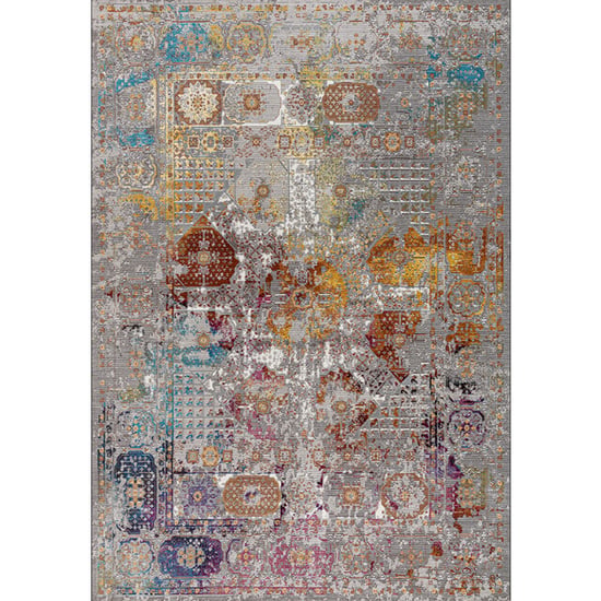 Muratap Picasso feraghan vintage vloerkleed multi / beige laagpolig- - Image 3