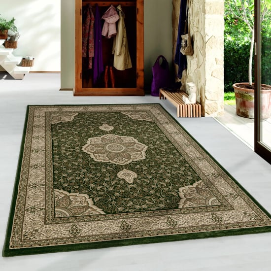 Muratap Isfahan oosters klassiek laagpolig vloerkleed 240x340 cm - Image 1