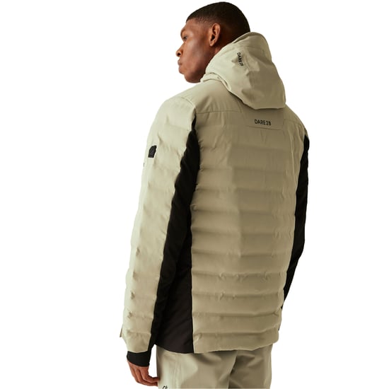 Dare 2B Heren Ollie III Ski jas (Abbeystone/Zwart) - Image 5