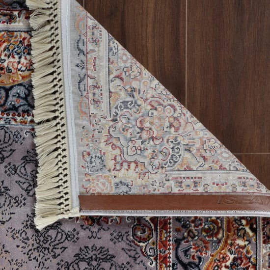 Muratap Isfahan oosters vloerkleed laagpolig klassiek vintage tapijt / multi- 80x300 cm - Image 2